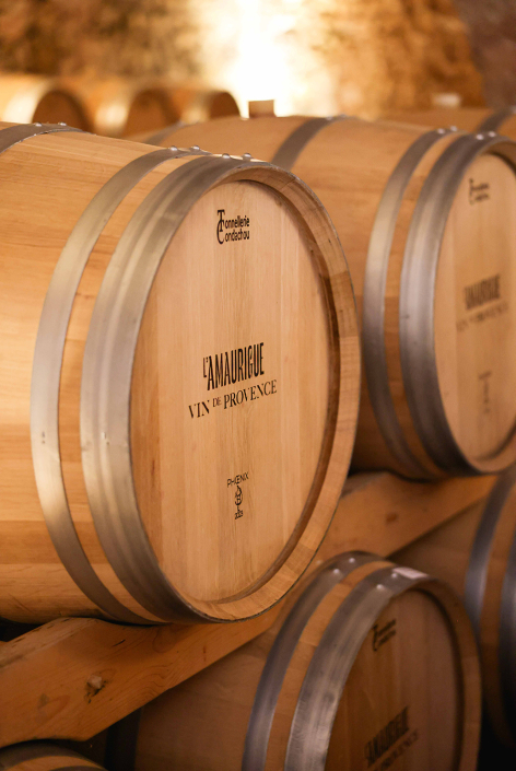 domaine-de-l-amaurigue-barrels